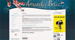 Desktop Screenshot of amandabrice.net